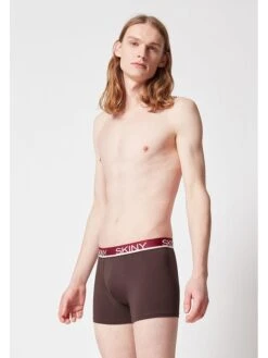 Skiny 3er-Set: Boxershorts In Bordeaux/ Grau -Amsjack Verkaufe skiny 3er set boxershorts in bordeaux grau 2