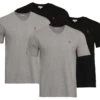U.S. Polo Assn. 2 X 2er Set T-Shirt "Vneck " In Schwarz/Grau 2 U.S. Polo Assn. 2 X 2er Set T-Shirt "Vneck " In Schwarz/Grau -Amsjack Verkaufe u s polo assn 2 x 2er set t shirt vneck in schwarz grau