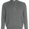 U.S. Polo Assn. Troyer Zip Pullover In ANTHRAZIT -Amsjack Verkaufe u s polo assn troyer zip pullover in anthrazit