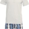 U.S. Polo ASSN. Kurzarm Pyjama In BLAU/GRAU -Amsjack Verkaufe u s polo assn u s polo assn kurzarm pyjama in blau grau