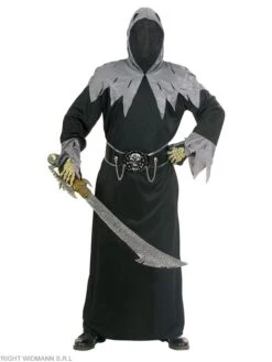 WIDMANN 2tlg. Kostüm "SKULL WARLORD" In Schwarz