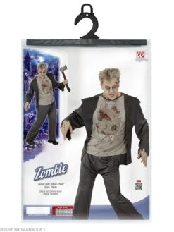 WIDMANN 2tlg. Kostüm "ZOMBIE" In Anthrazit -Amsjack Verkaufe widmann 2tlg kostum zombie in anthrazit 3
