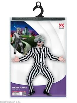 WIDMANN 3tlg. Kostüm "SLEAZY GHOST" In Schwarz/ Weiß -Amsjack Verkaufe widmann 3tlg kostum sleazy ghost in schwarz weiss 3