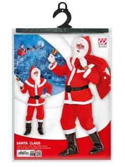 WIDMANN 8tlg. Kostüm "Deluxe Santa Claus" In Rot/ Weiß -Amsjack Verkaufe widmann 8tlg kostum deluxe santa claus in rot weiss 4