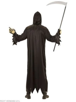 WIDMANN Kostümcape "SENSEMANN" In Schwarz -Amsjack Verkaufe widmann kostumcape sensemann in schwarz 2